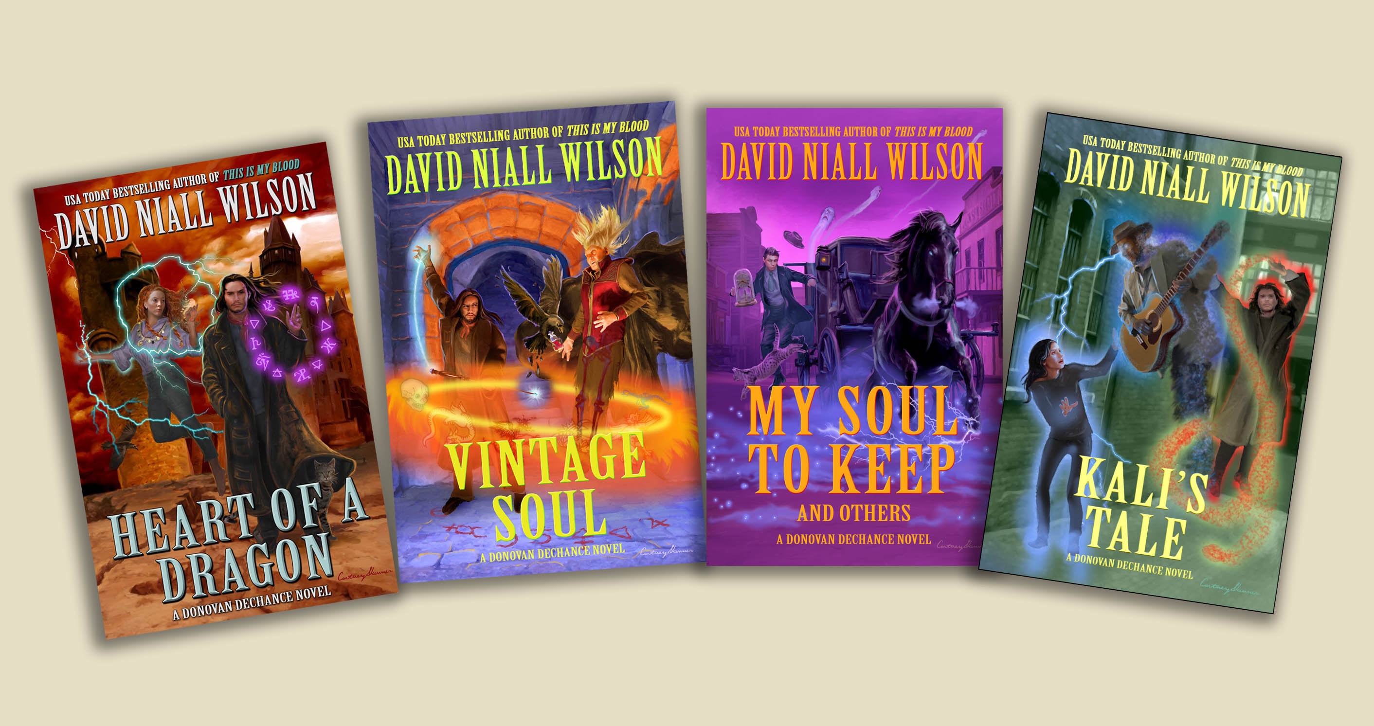 The Donovan DeChance Novel Series by David Niall Wilson