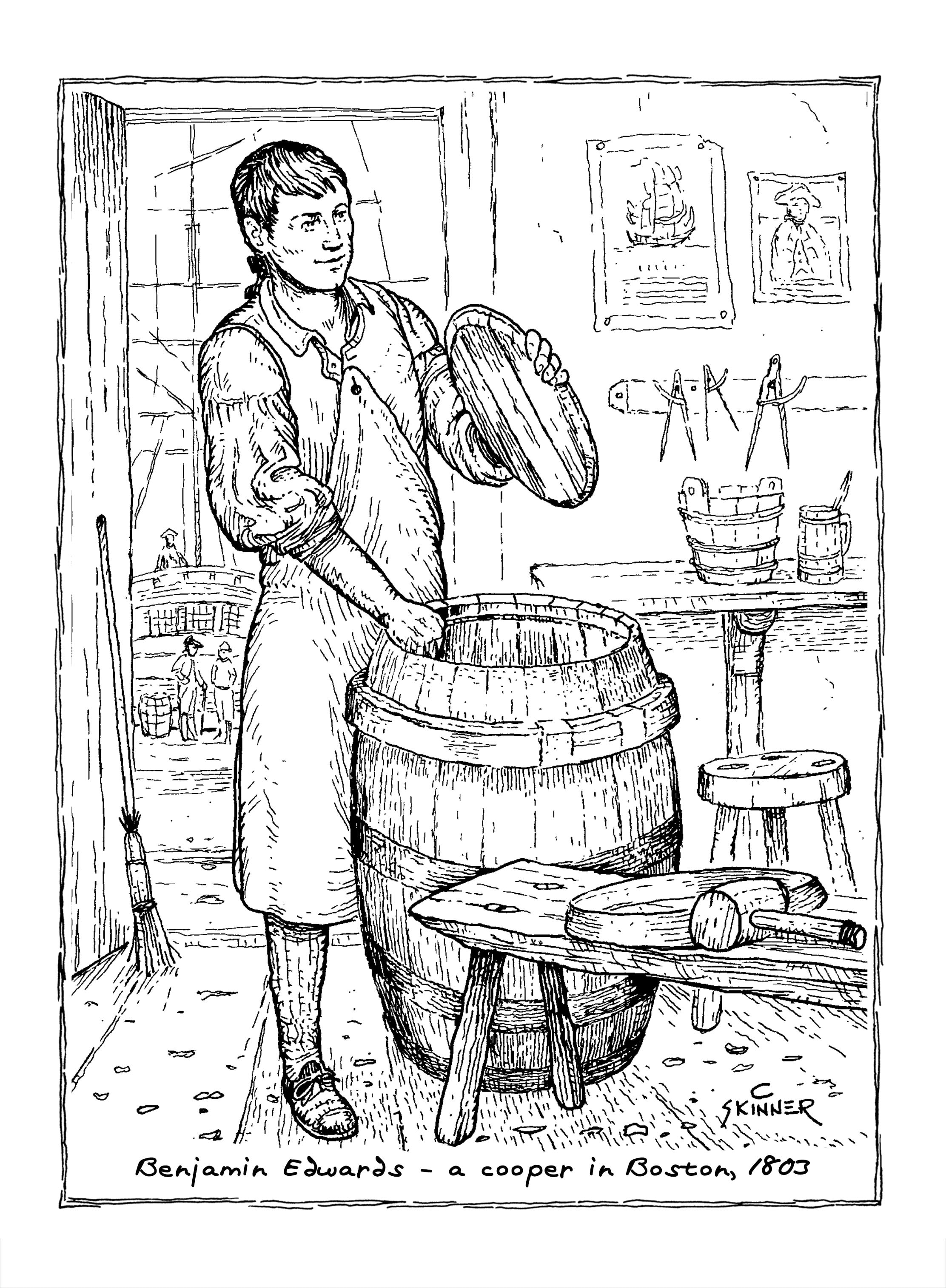 Benjamin Edwards — A Cooper in Boston