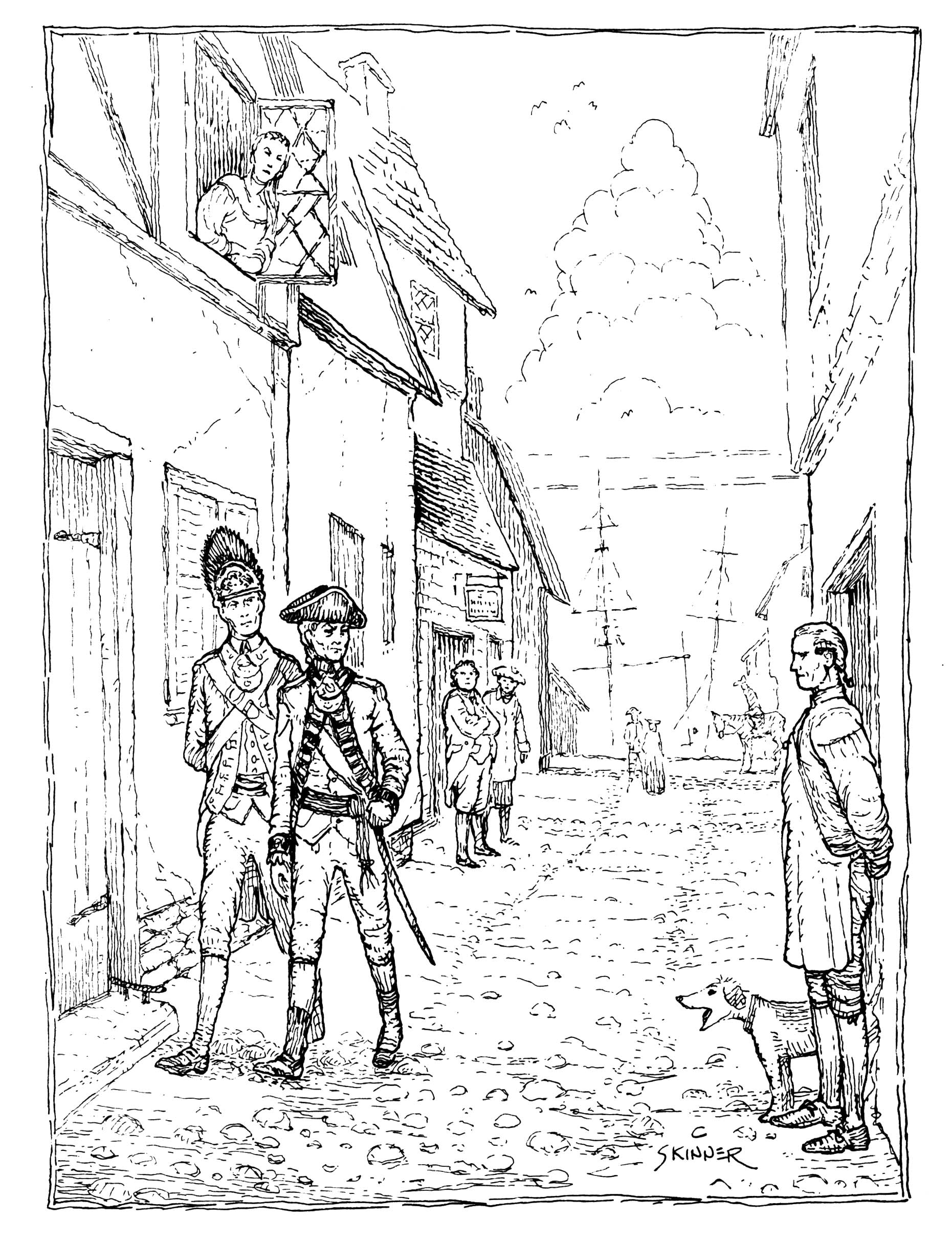 The British Presence in Boston, 1775