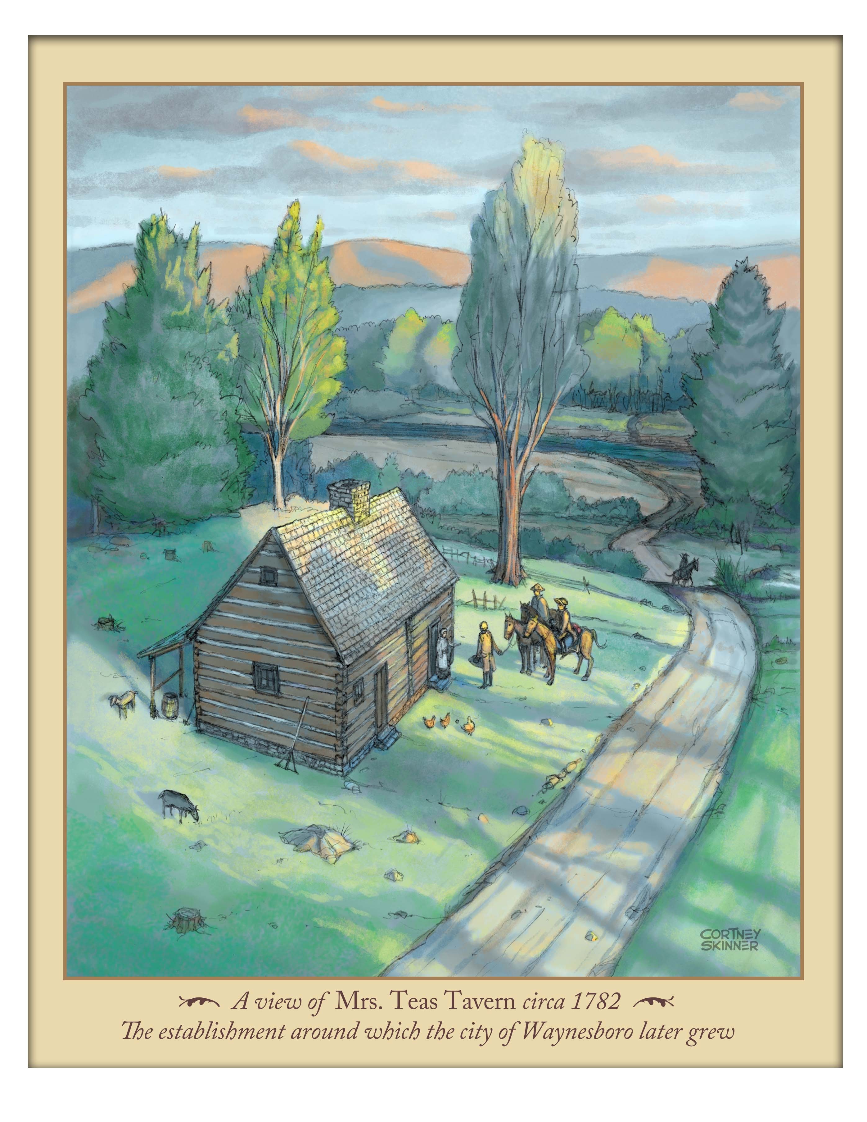 Mrs. Teas Tavern, 1782